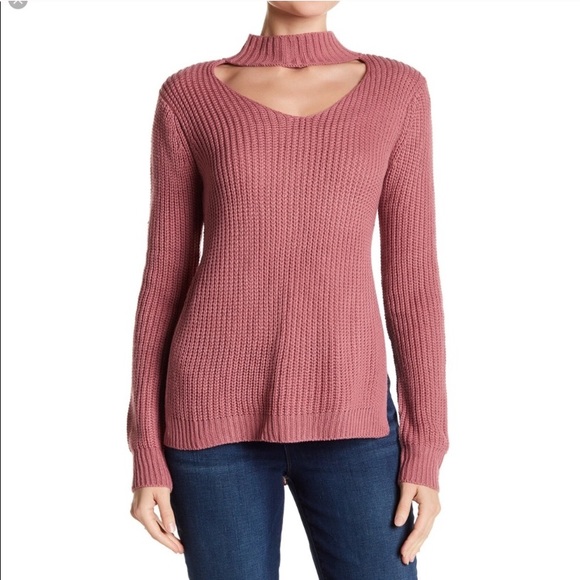 Planet Gold Sweaters - Planet Gold choker sweater